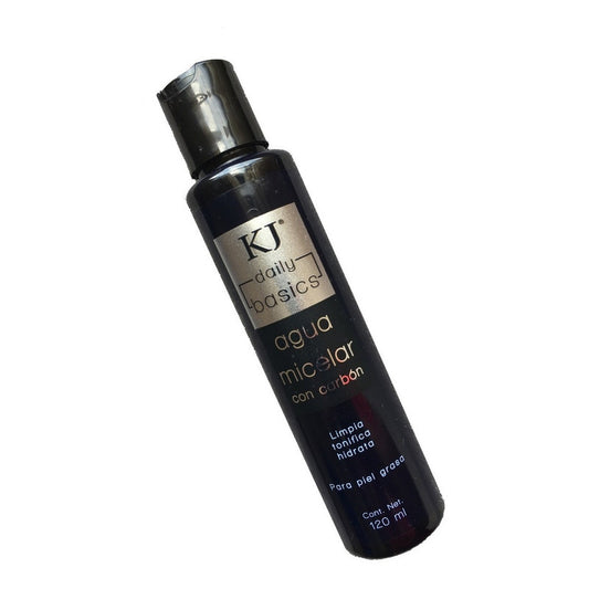 Agua Micelar Con Carbon Activado Kj Piel Grasa 120ml