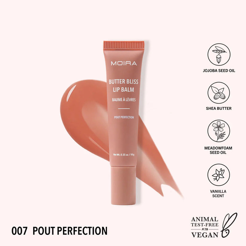 Balsamo Labial Moira Butter Bliss Lip Balm 7 Pout Perfection