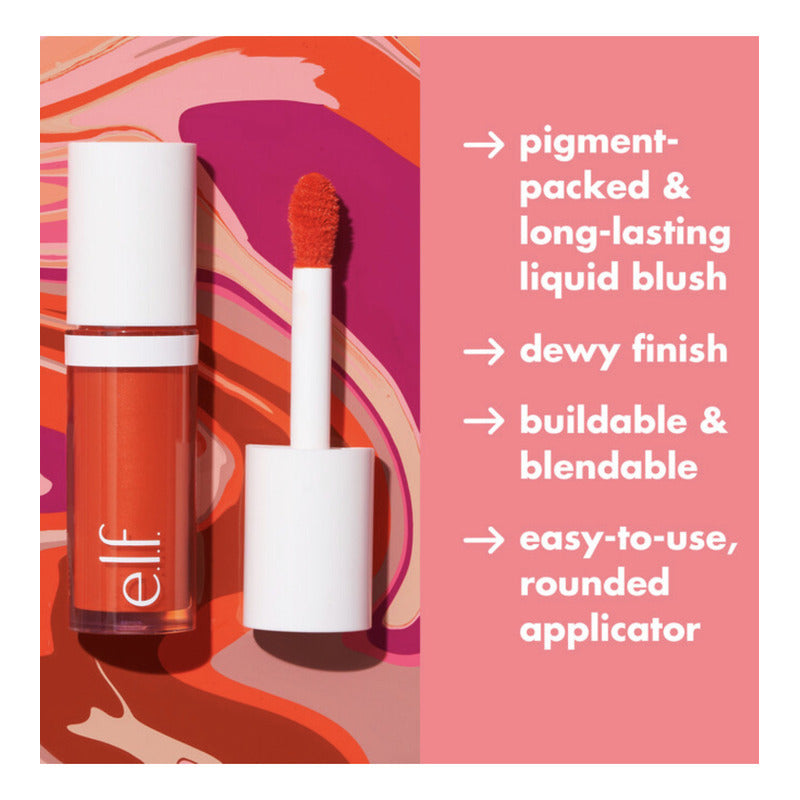 Elf Camo Liquid Blush Tono Del Maquillaje Lilac