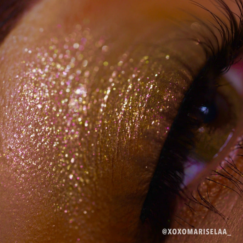 Sombra Líquida Moira Cosmetics Con Glitter Diamond Daze Tono 15 Sending Me