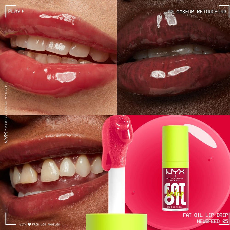 Brillo Labial Fat Oil Nyx Professional Makeup Color News Feed