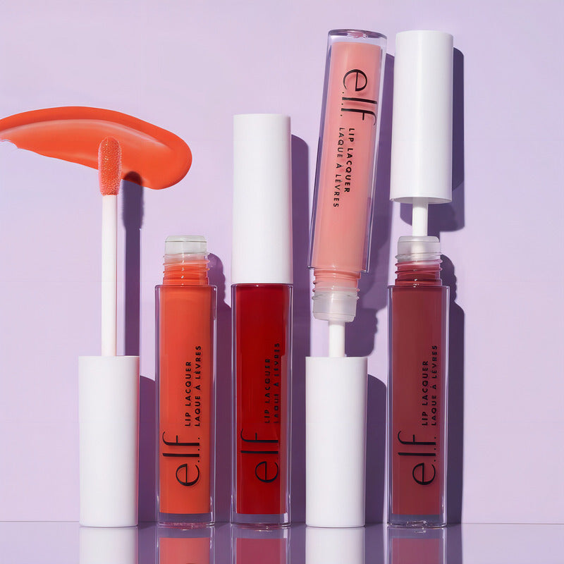 Lip Gloss E.l.f. Lip Lacquer Brillo Labial 2.4 Ml. Acabado Glitter Color Bubbles