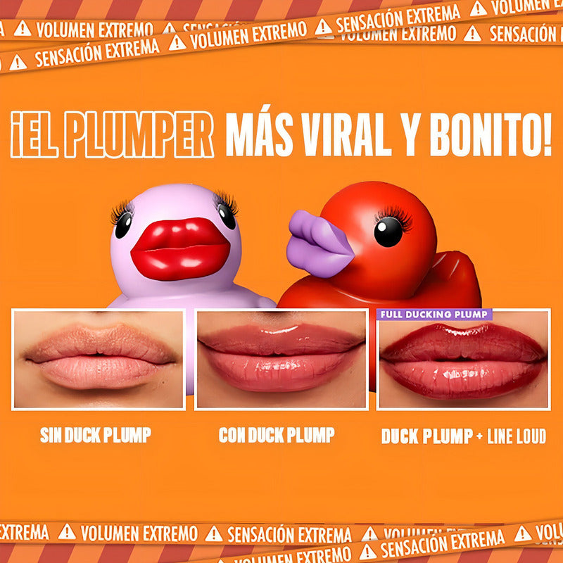 Brillo De Labios Con Efecto Plump, Duck Plump, Nyx Cosmetics Color 02 Bangin Bare