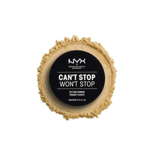 Polvo Nyx Can't Stop Banana Para Fijar El Maquillaje