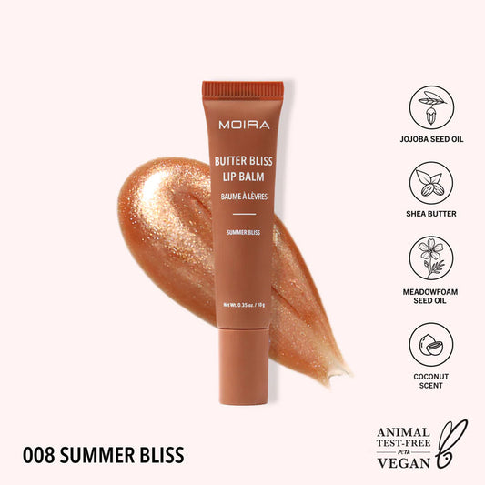Balsamo Labial Moira Butter Bliss Lip Balm 008 Summer Bliss