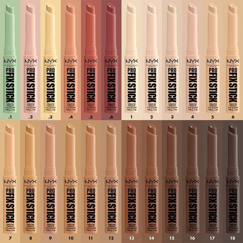 Corrector En Barra, Pro Fix Stick, Nyx Cosmetics Tono Natural