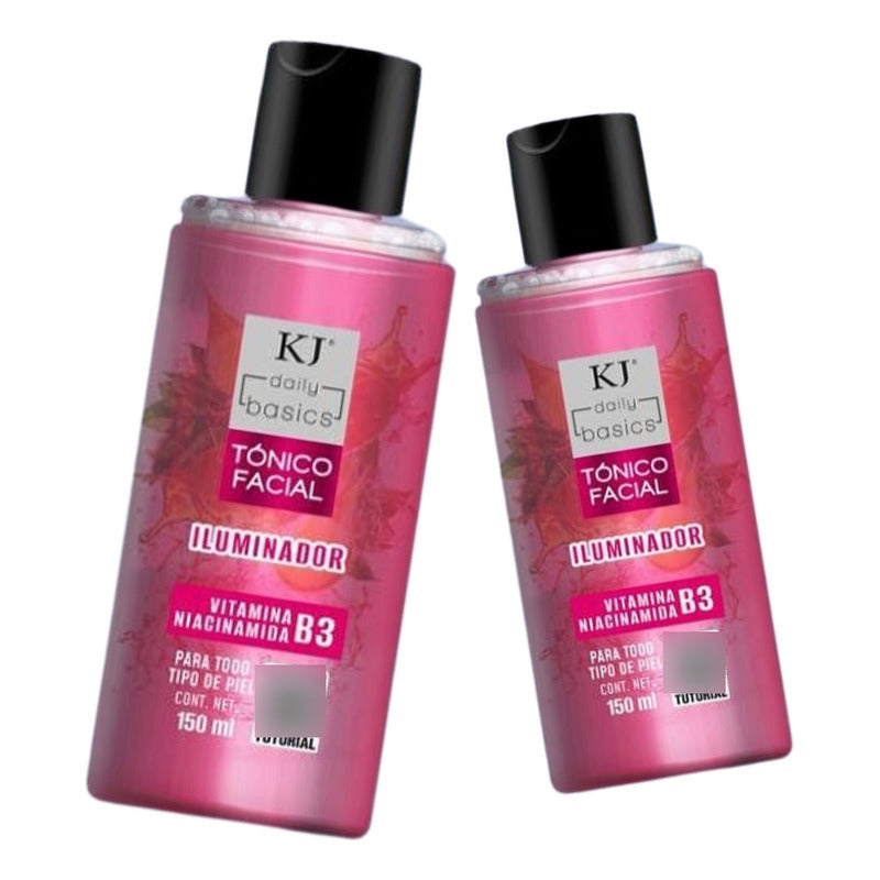 Tonico Facial Con Niacinamida Iluminador Kj Jabibe Momento De Aplicación Día/noche Tipo De Piel Todo Tipo De Piel