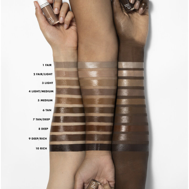 Elf Camo Liquid Bronzer & Contour Bronzer Liquido Tono Del Maquillaje 3 Light