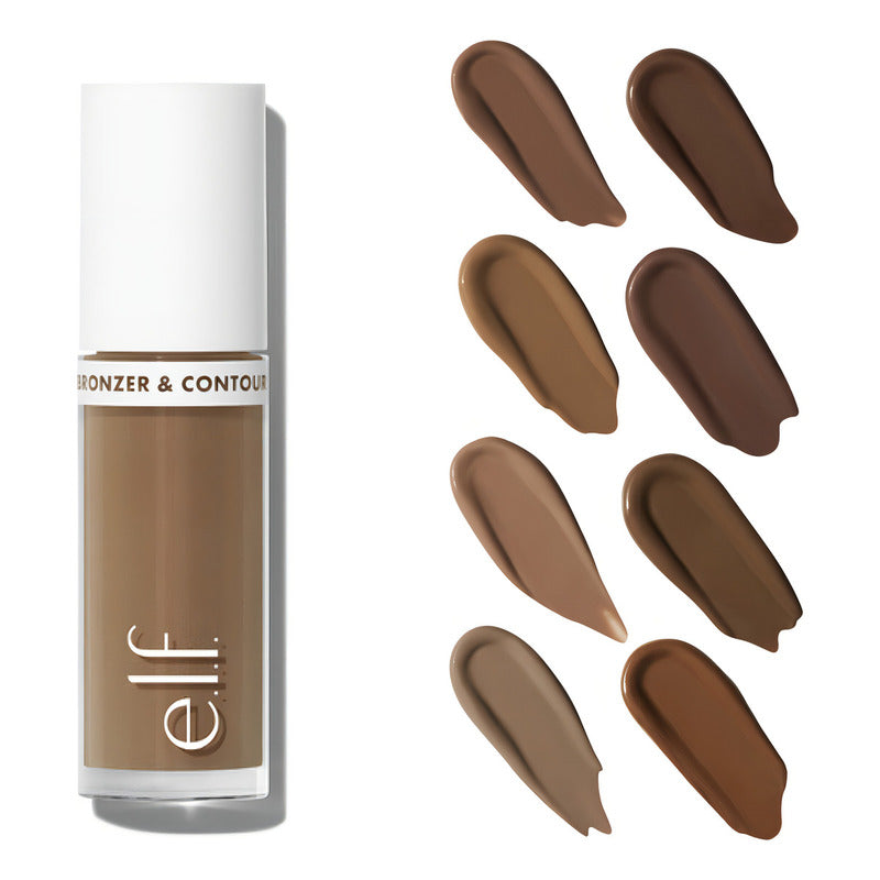 Elf Camo Liquid Bronzer & Contour Bronzer Liquido Tono Del Maquillaje 3 Light