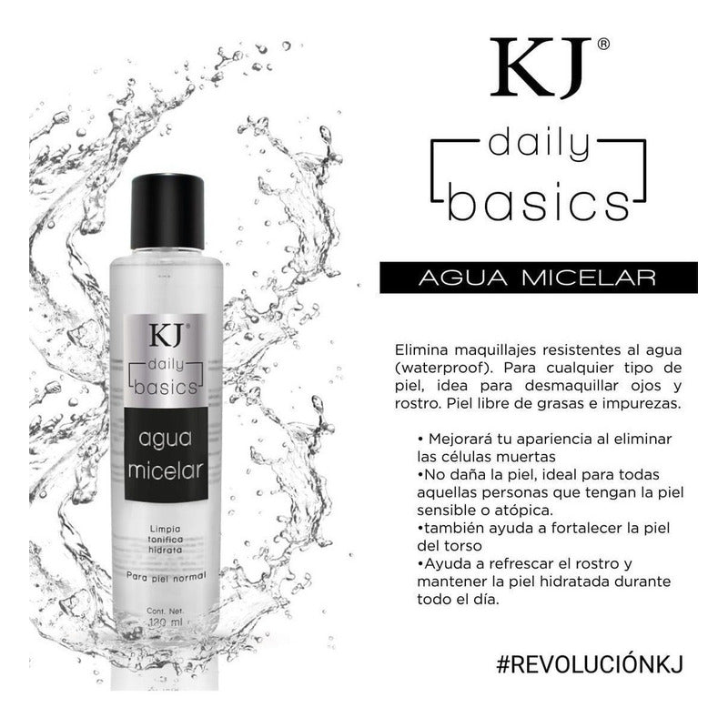 Agua Micelar 100% Original Kj Daily Basics