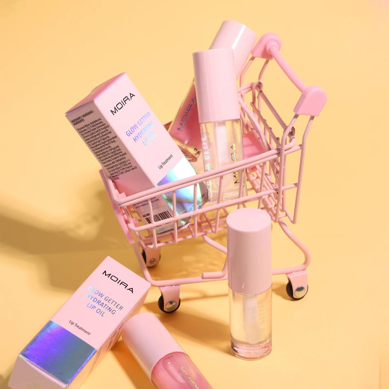 Aceite Hidratante Para Labios Moira Cosmetics Tono 009 Bubble Pink