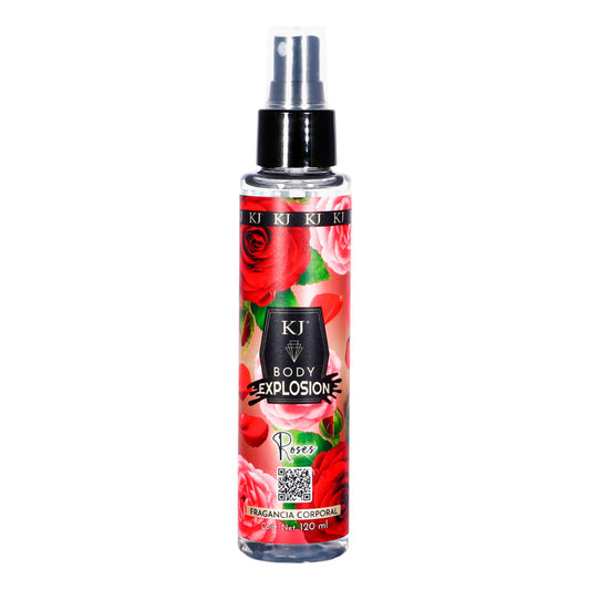 Body Explosion Perfume Corporal  Kj 120 Ml Roses