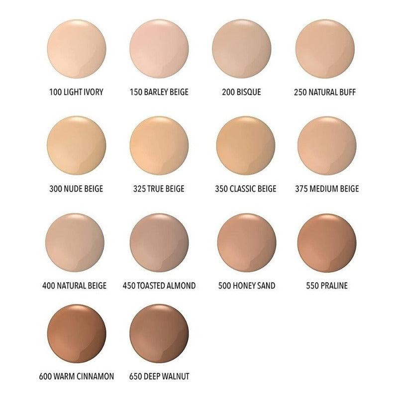 Base De Maquillaje Líquida Moira Complete Wear Foundation 300 Nude Beige - 30ml