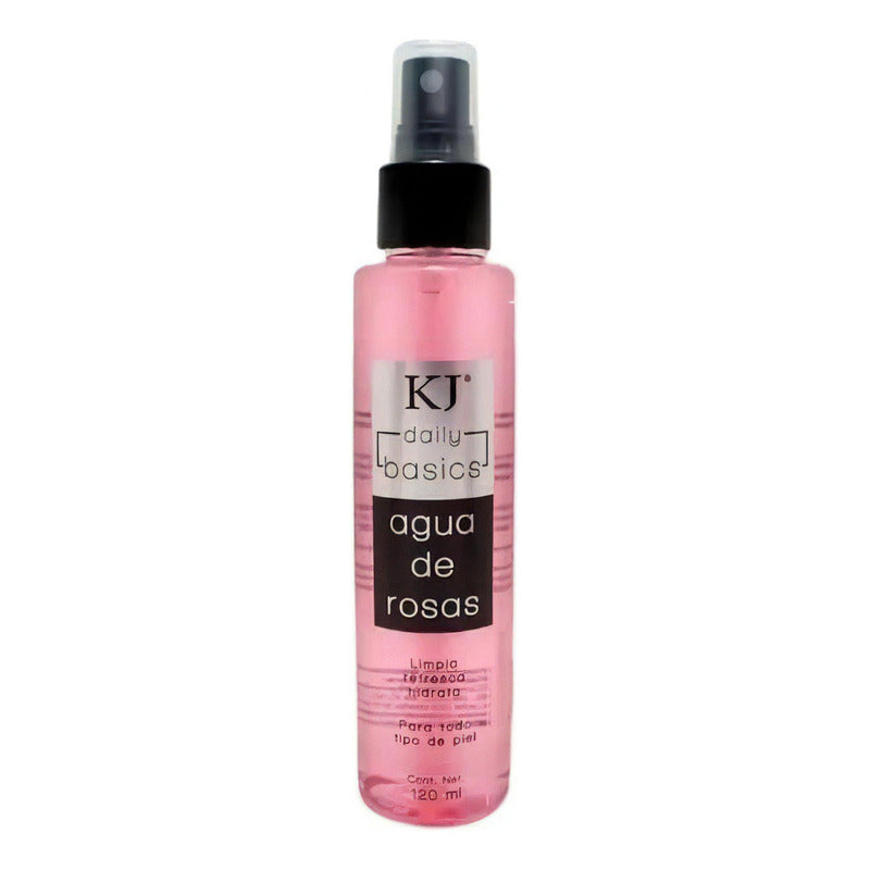 Agua De Rosas Refresca E Hidrata Fijador De Maquillaje Kj