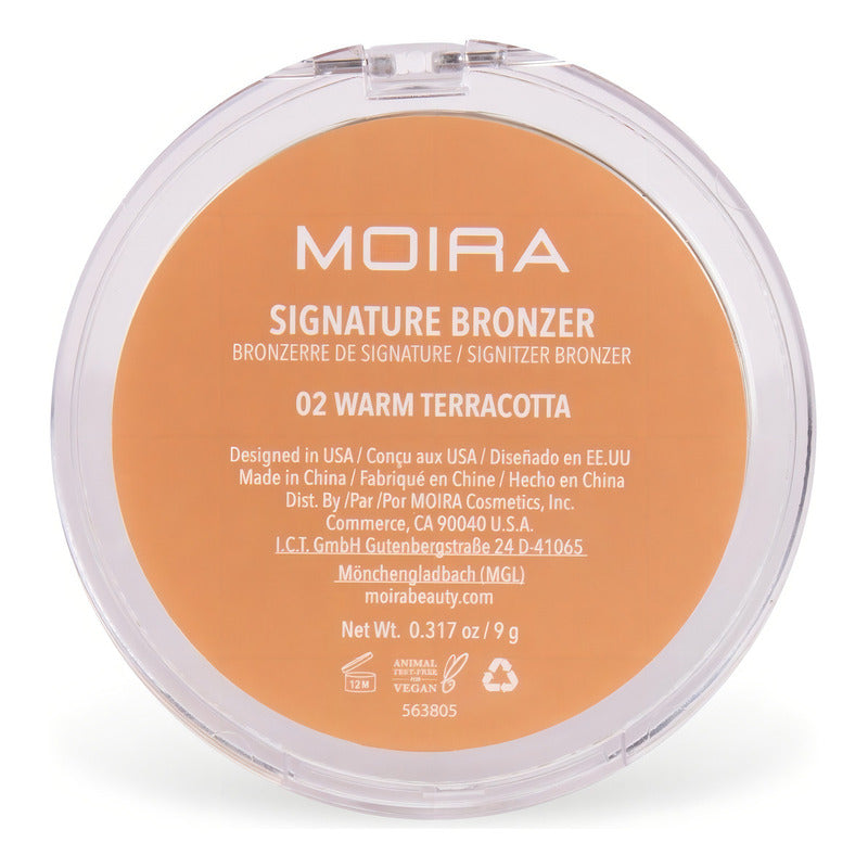 Bronceador Moira Cosmetics Warm Terracotta