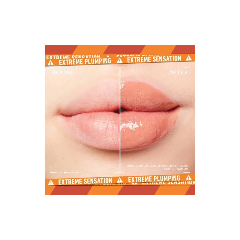 Brillo De Labios Con Efecto Plump, Duck Plump, Nyx Cosmetics Color 02 Bangin Bare