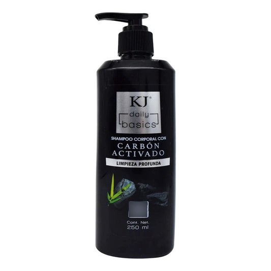 Shampoo Corporal Con Carbón Activado Kj Original