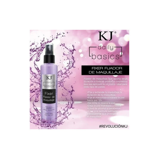 Fixer Fijador De Maquillaje De Kj Larga Duración 120ml Momento De Aplicación Día/noche Tipo De Piel Cualquiera