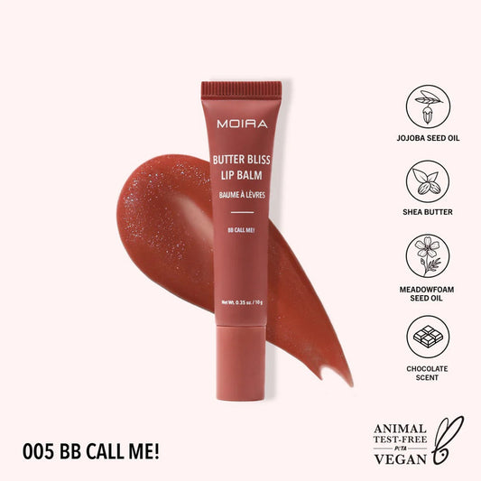 Bálsamo Labial Hidratante Butter Bliss Lip Balm 05 Bb Call Me Moira
